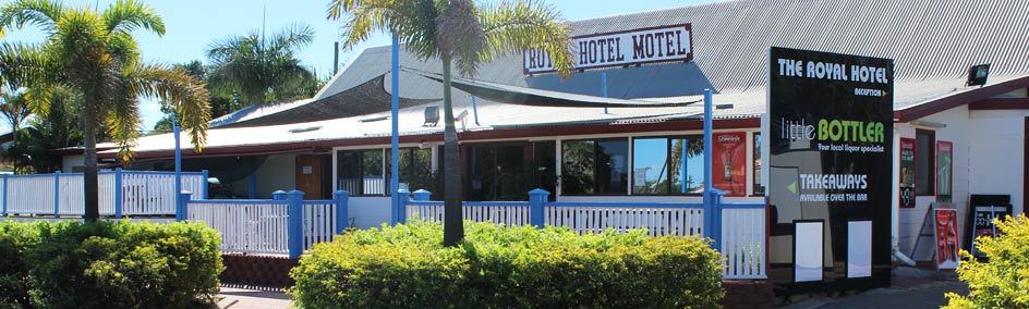 The Royal Hotel is located in the small North West Queensland town of Hughenden